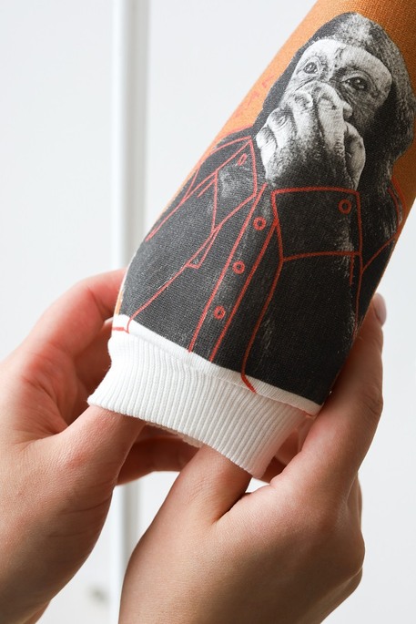 Костюм з начосом Monkeys, Молочний - фото 8