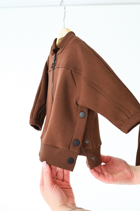 Костюм з начосом Noemi, Коричневий - фото 5