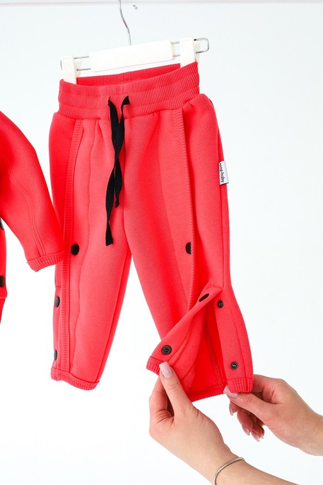 Костюм с начесом Noemi, Коралловый - фото 5