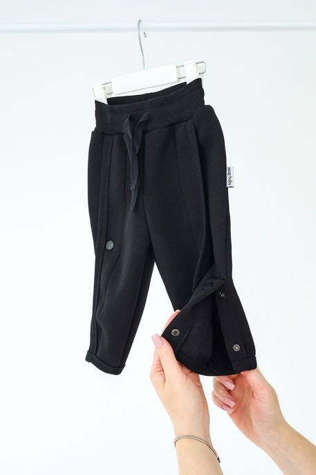 Штани на флісі Noemi, Чорні - фото 1