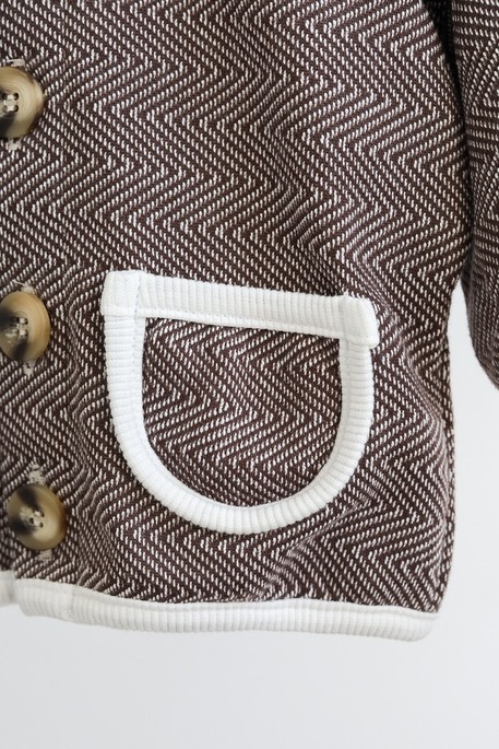 Костюм Shelby, Коричневый зигзаг - фото 5