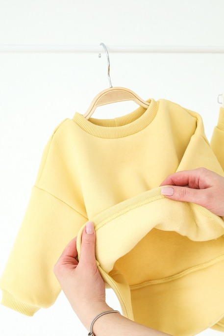 Костюм c начесом Spunky, Банановый - фото 3