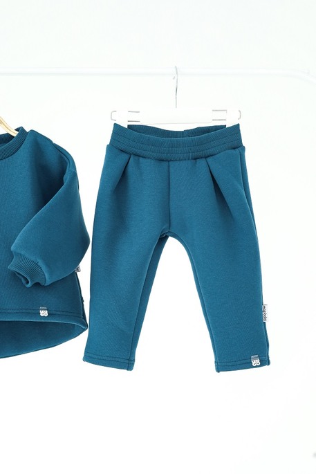 Костюм с начесом Spunky, Сапфировый - фото 4