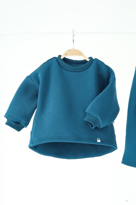 Костюм с начесом Spunky, Сапфировый - фото 5