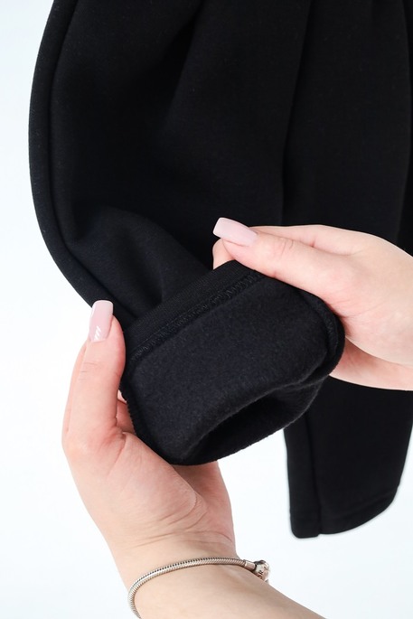 Штани на флісі Spunky, Чорні - фото 1