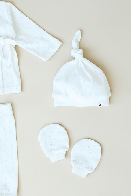 Набір на хрещення Eric, Молочний - фото 4