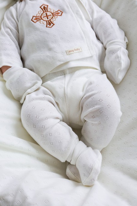 Набір на хрещення Eric, Молочний - фото 2