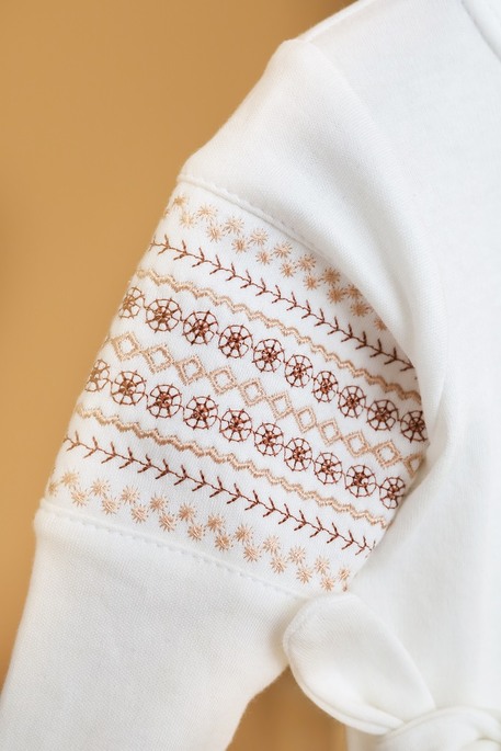 Человечек с шапочкой Field, Молочный - фото 6