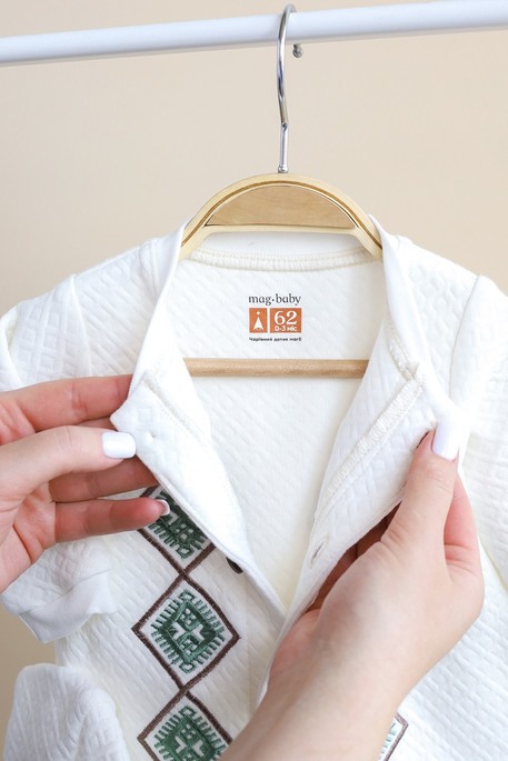 Чоловічок з шапочкою Lucas, Молочно-сизий - фото 6