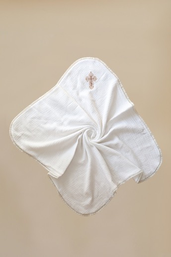 Крыжма муслиновая Jeremy, Белая