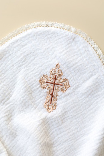 Крыжма муслиновая Jeremy, Белая - фото 1