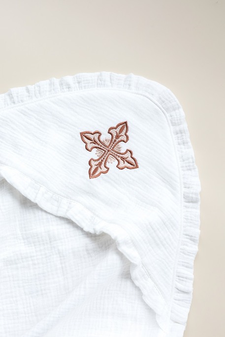 Муслиновая крыжма Letty, Молочная - фото 2