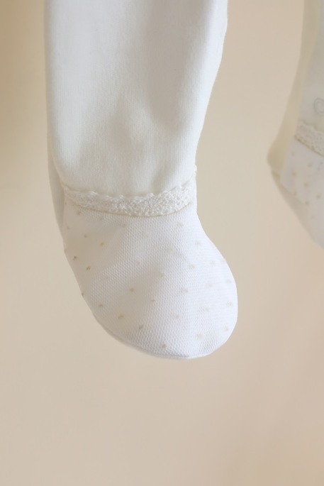 Человечек c шапочкой с фатином Ursula, Молочный - фото 7