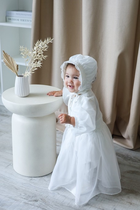 Человечек с шапочкой Viola, Молочный - фото 4