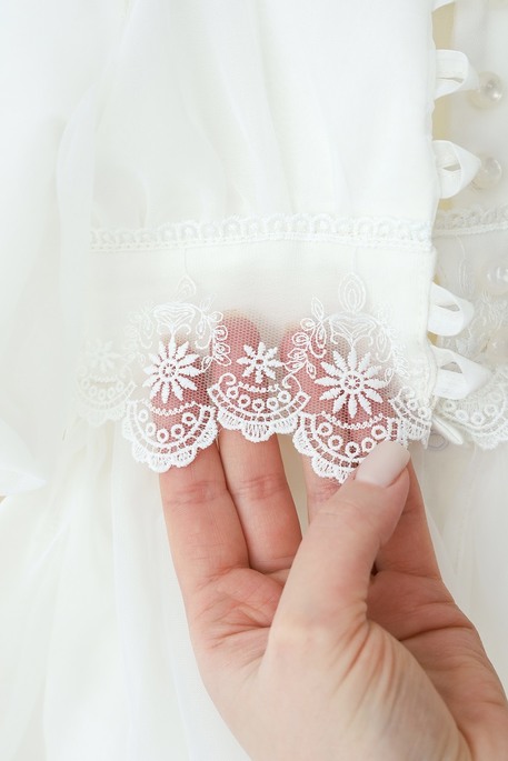 Человечек с шапочкой Viola, Молочный - фото 8