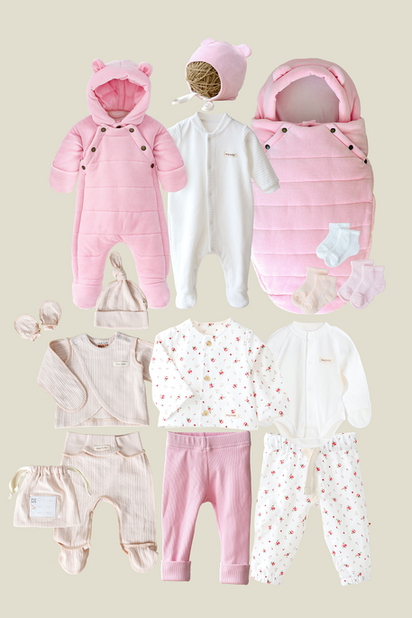 Look на виписку Ari, Розовый