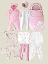Look на виписку Ari, Розовый