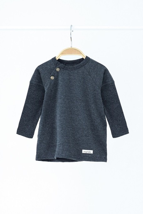 Лонгслив Iro, Графитовый меланж