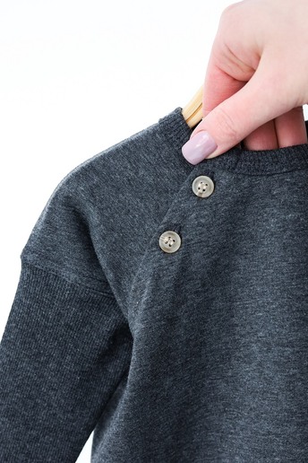 Лонгслів Iro, Графітовий меланж - фото 4