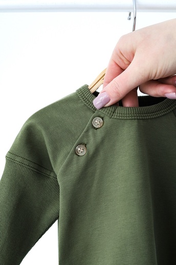 Лонгслив Iro, Светлый хаки - фото 2