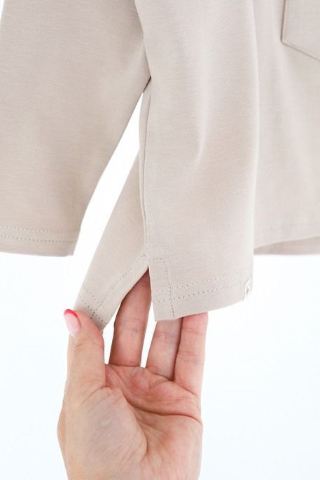 Лонгслив Pocket, Темный таш - фото 2