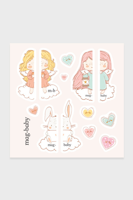 Обучающие наклейки для обуви Angels - фото 1