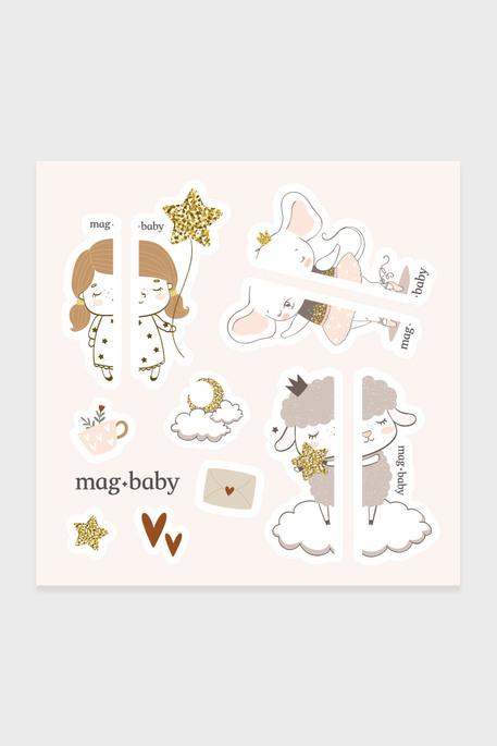 Обучающие наклейки для обуви Sweet dreams - фото 1