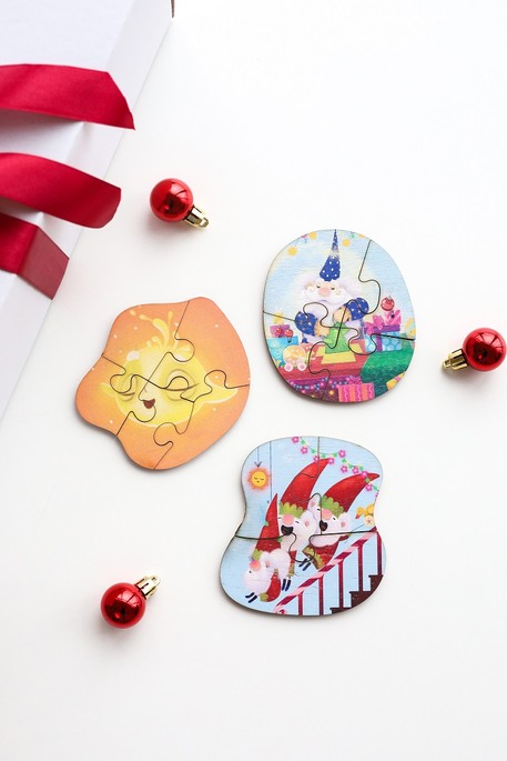 Новогодний бокс для детей, слоновая кость - фото 7