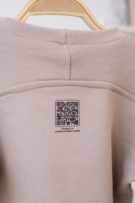 Новогодний свитшот Gnome, темный таш - фото 6