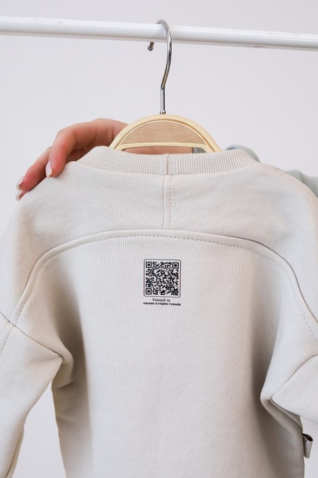 Новорічний світшот Gnome, слонова кістка - фото 4