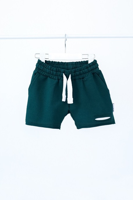 Удлиненные шорты Henry, Темно-зеленые