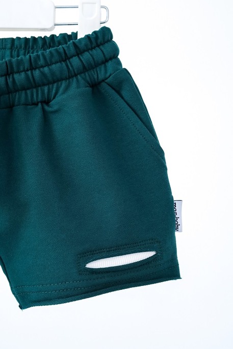 Удлиненные шорты Henry, Темно-зеленые - фото 3