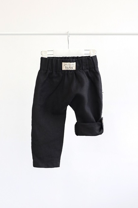 Льняные штаны-шорты Ivon, Черные - фото 5