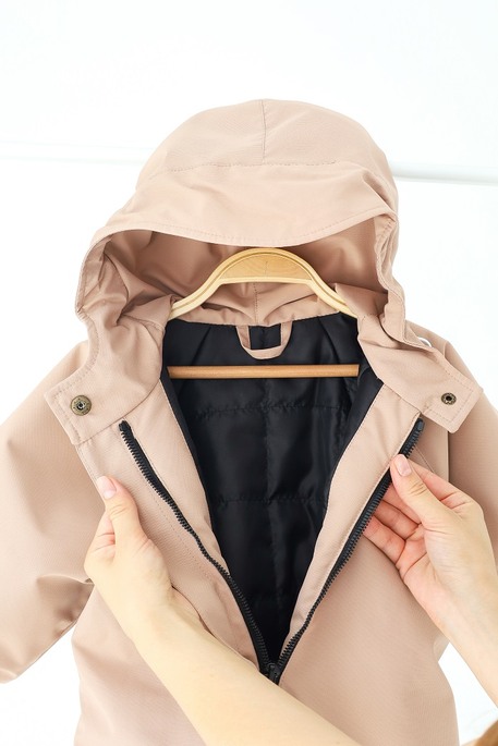 Демисезонный комбинезон Ivy, Мокко - фото 3