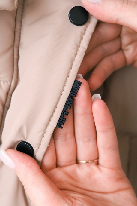 Зимняя куртка-пуффер Brick, Мокко - фото 8