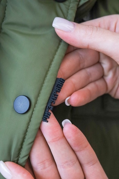 Зимняя куртка-пуффер Brick, Хаки - фото 9