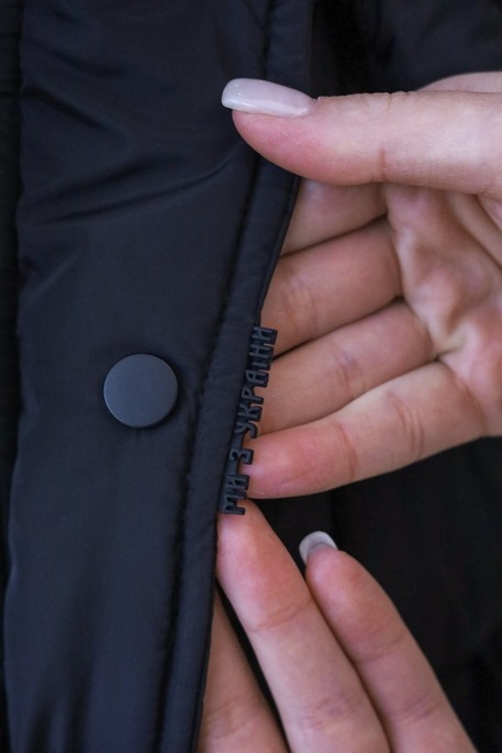 Зимняя куртка-пуффер Brick, Черная - фото 6