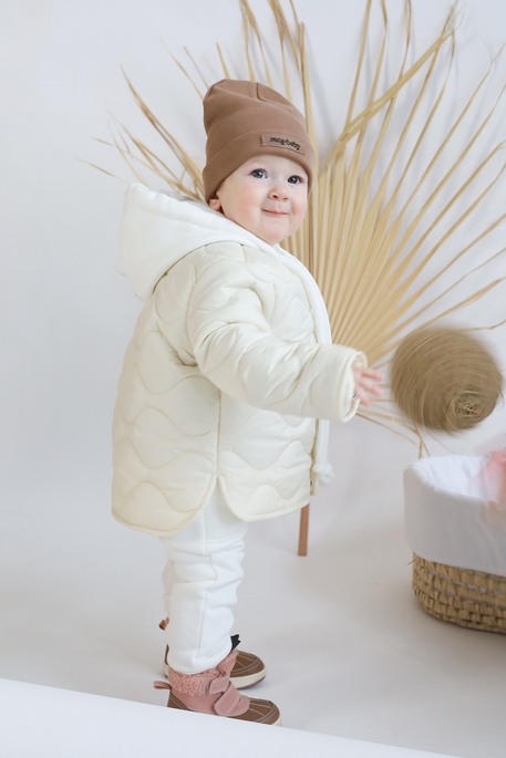 Демисезонная куртка Gree, Ванильная - фото 5