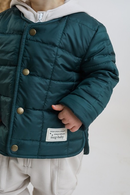 Демісезонна куртка Gree, Смарагдова - фото 5