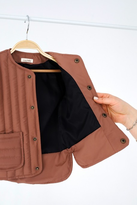 Демисезонная куртка Joy, Какао - фото 3