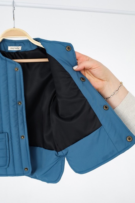 Демисезонная куртка Joy, Лазурная - фото 3