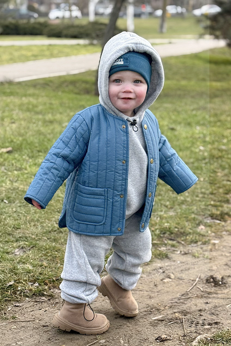 Демисезонная куртка Joy, Лазурная - фото 5