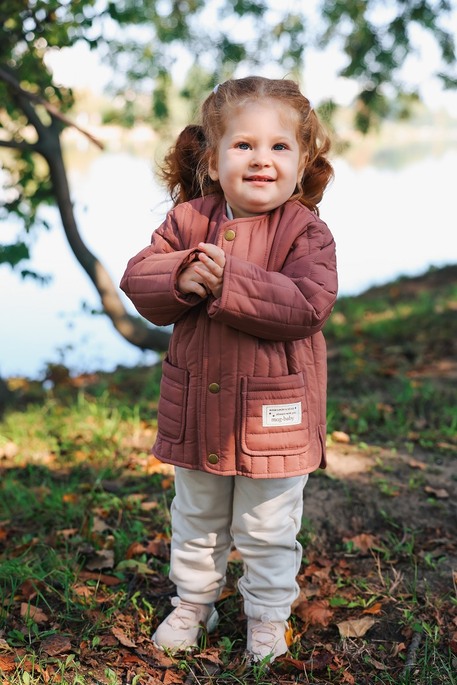 Демисезонная куртка Joy, Какао