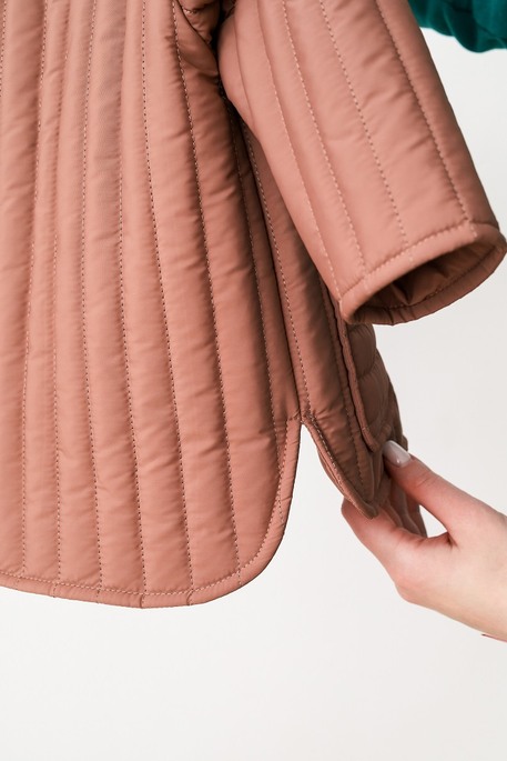 Демисезонная куртка Joy, Какао - фото 5