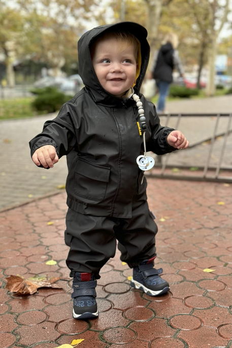 Куртка-грязепруф Korin, Чорна - фото 5