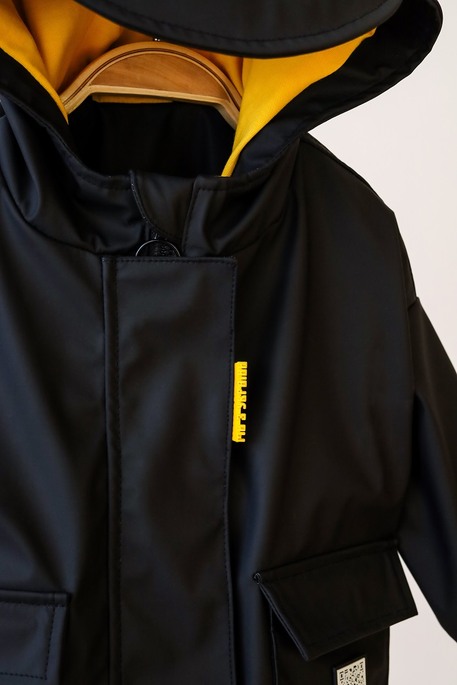 Куртка-грязепруф Korin, Чорна - фото 8