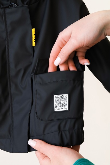 Куртка-грязепруф Korin, Чорна - фото 6