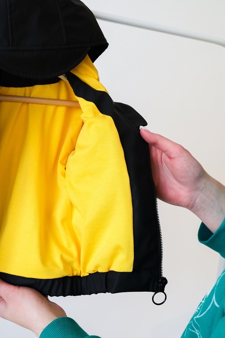 Куртка-грязепруф Korin, Чорна - фото 4