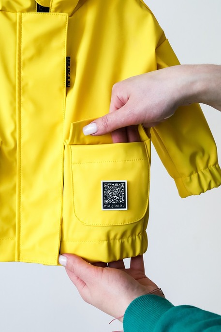 Куртка-грязепруф Korin, Желтая - фото 5