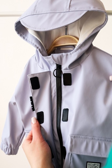Куртка-грязепруф Korin, Сіро-лавандова - фото 3
